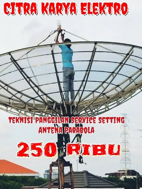 Jasa Ahli Distribusi MATV Antena Parabola Perbaikan Setting Service Di Jatirahayu Pondok Melati