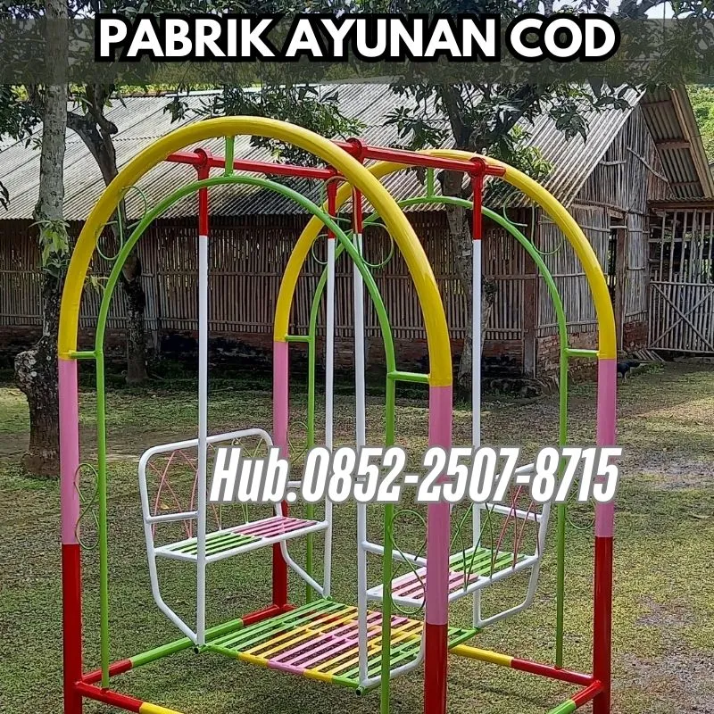 Hub 0852-2507-8715 DIJAMIN AMAN ! ayunan besi bulat besar Dan mainan playground Kec Kaliwungu Kudus Bayar COD Free Ongkir