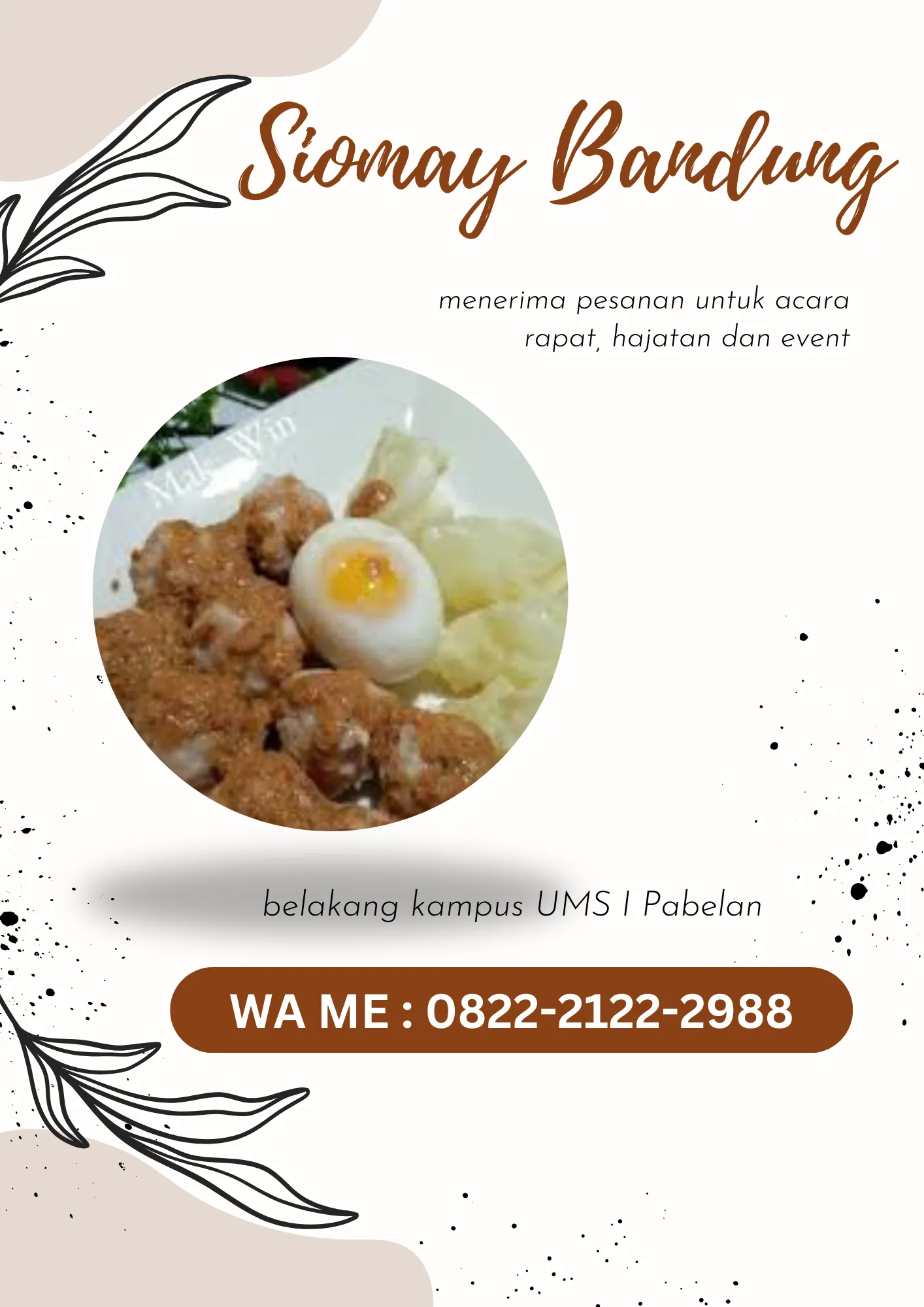 TERBAIK! Siomay bandung Asli ke Sragen