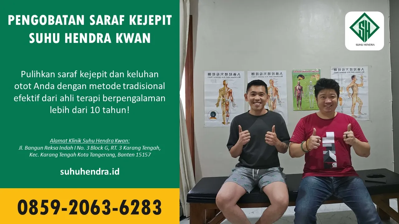 Langkah Mudah! Pengobatan Saraf Kejepit dengan Ramuan Herbal Tradisional di Tangerang