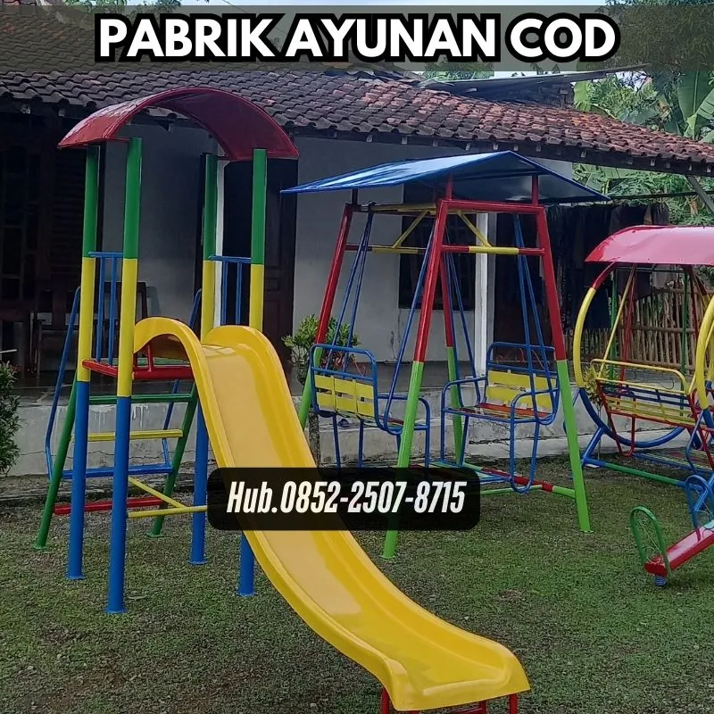 TERPECAYA !! ayunan besi bulat Dan mainan outdoor untuk tk Kec Cisarua Sumedang Bayar COD Free Ongkir