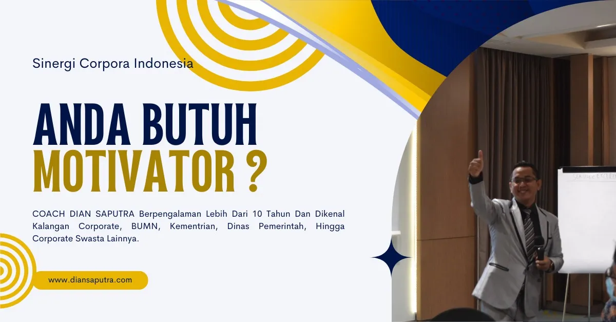 Jasa Motivator Solo, Terpercaya & Solutif, Dian Saputra