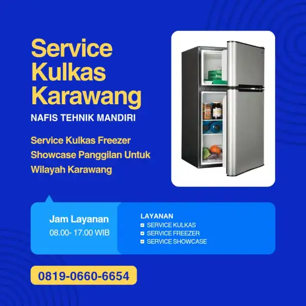 Service Kulkas Pasirkamuning Karawang 0819-0660-6654