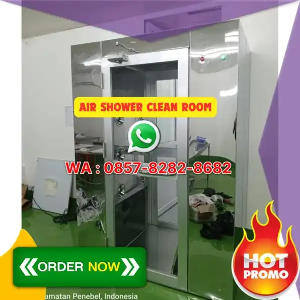 🔴 (TERBAIK) WA : 0857.8282-8682 Vendor Air Shower Cleanroom Pabrik