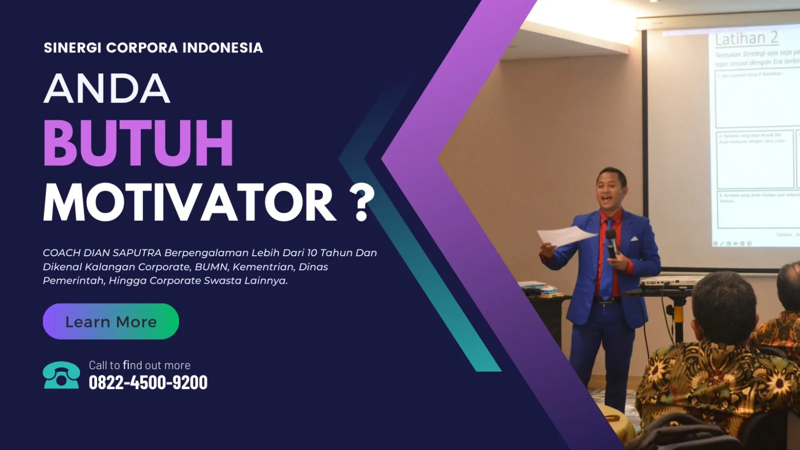 Motivator Madura, Terpercaya & Solutif, Dian Saputra