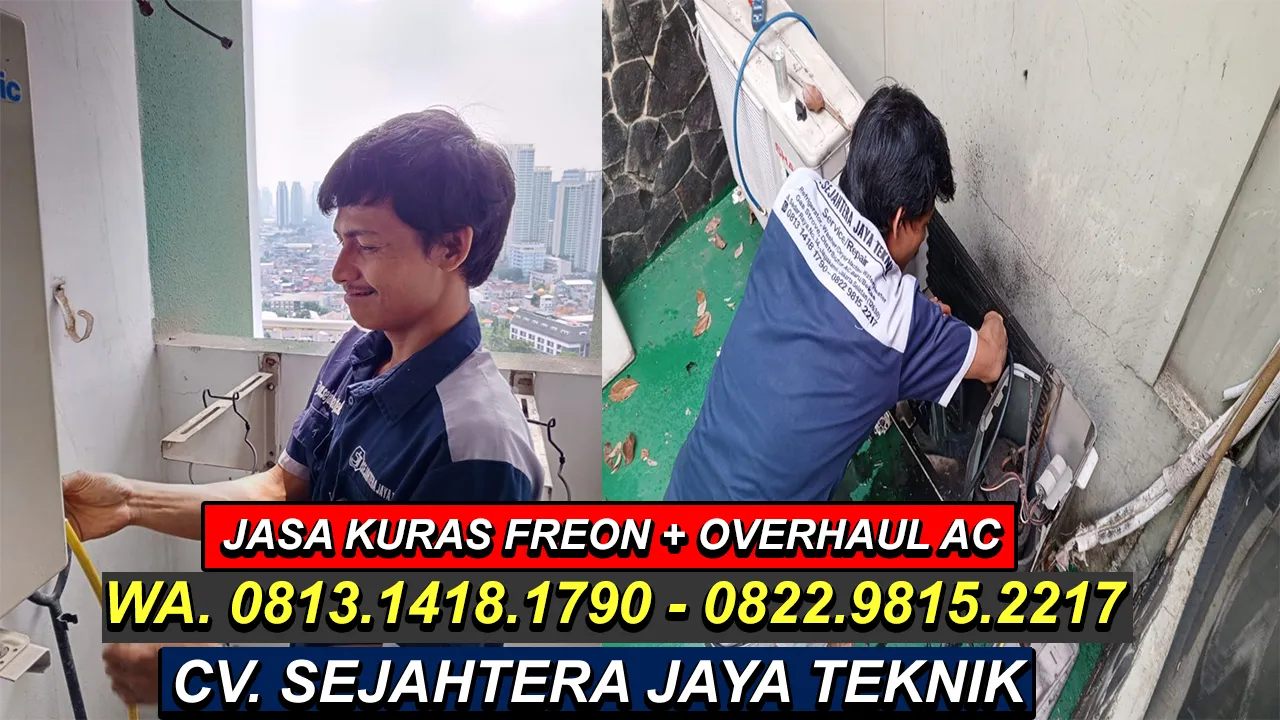 WA. 0822.9815.2217 - 0813.1418.1790 Jasa Service AC, Cuci AC, Bongkar Pasang AC Jatisampurna, Jatisampurna, Bekasi Terdekat – CV. Sejahtera Jaya Teknik