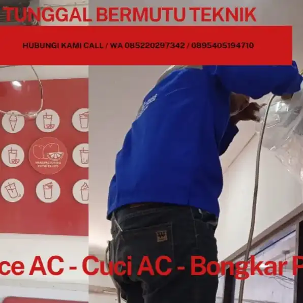 WA. 085220297342 - 0895405194710 Jasa Service AC, Cuci AC, Bongkar Pasang AC Pondok Kelapa, Jakarta Timur Terdekat