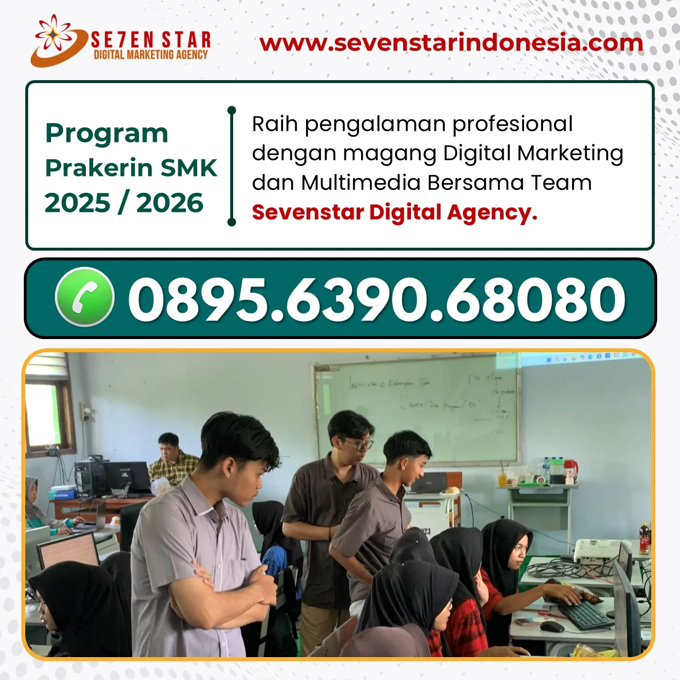 WA 0895-6390-68080, Daftar Magang Jurusan Informatika di Malang