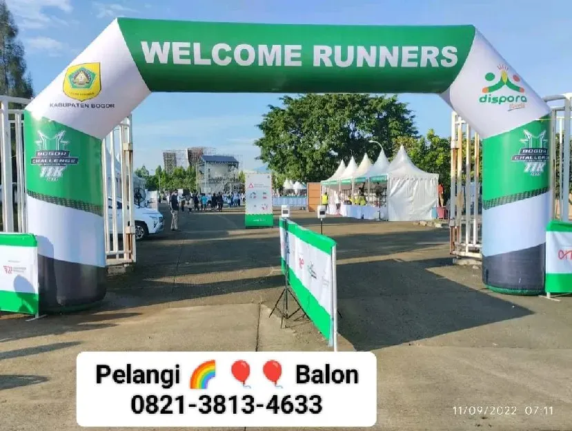 Jual Balon Gate Gate Gapura Jogja Pelangi Balon