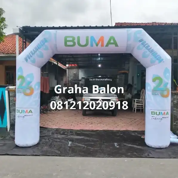 Jual Balon Gate | Balon Start Finish Subang Purwakarta.  Hub 081212020918