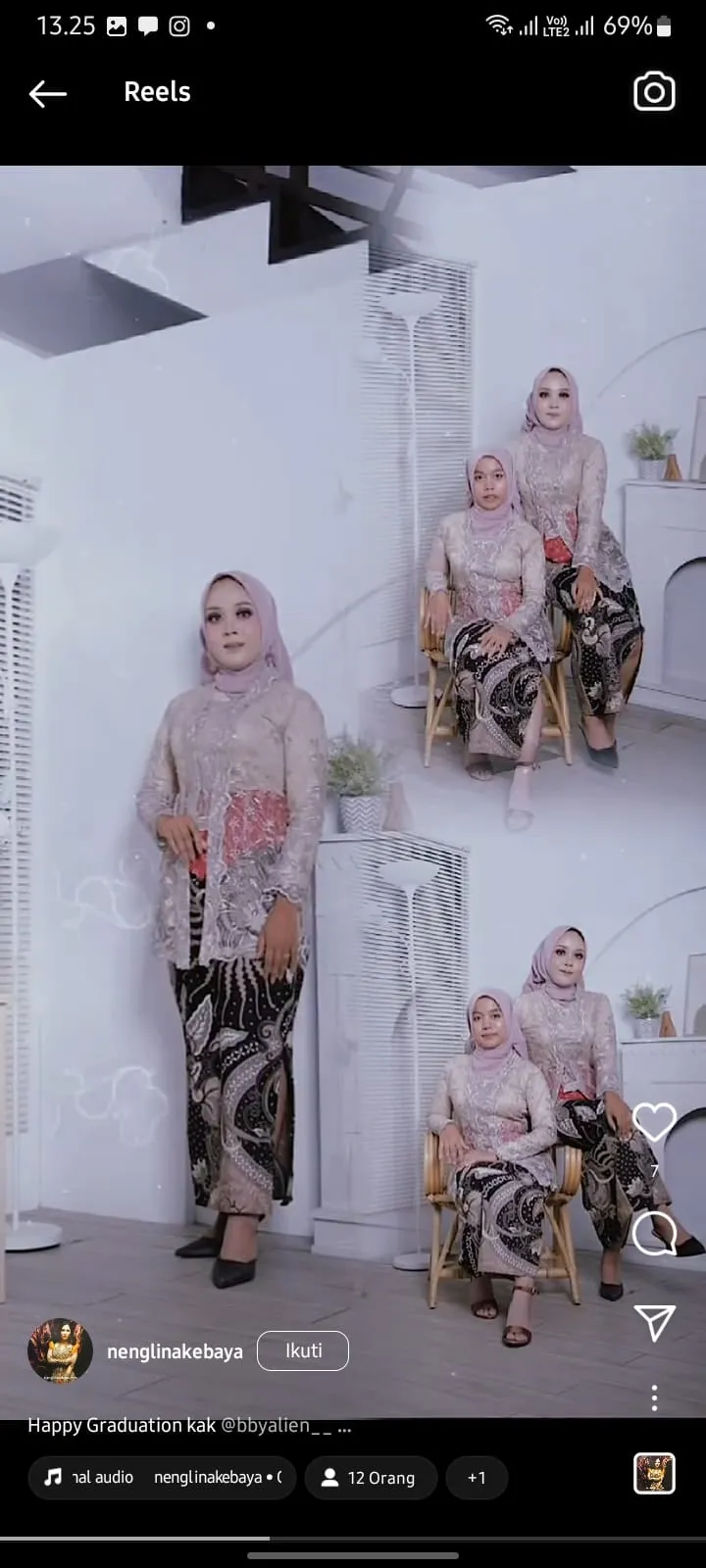 Spesial, Kebaya Wisuda Modern, Kebaya Lamaran, Kebaya Kutubaru, Manado, NENG LINA KEBAYA