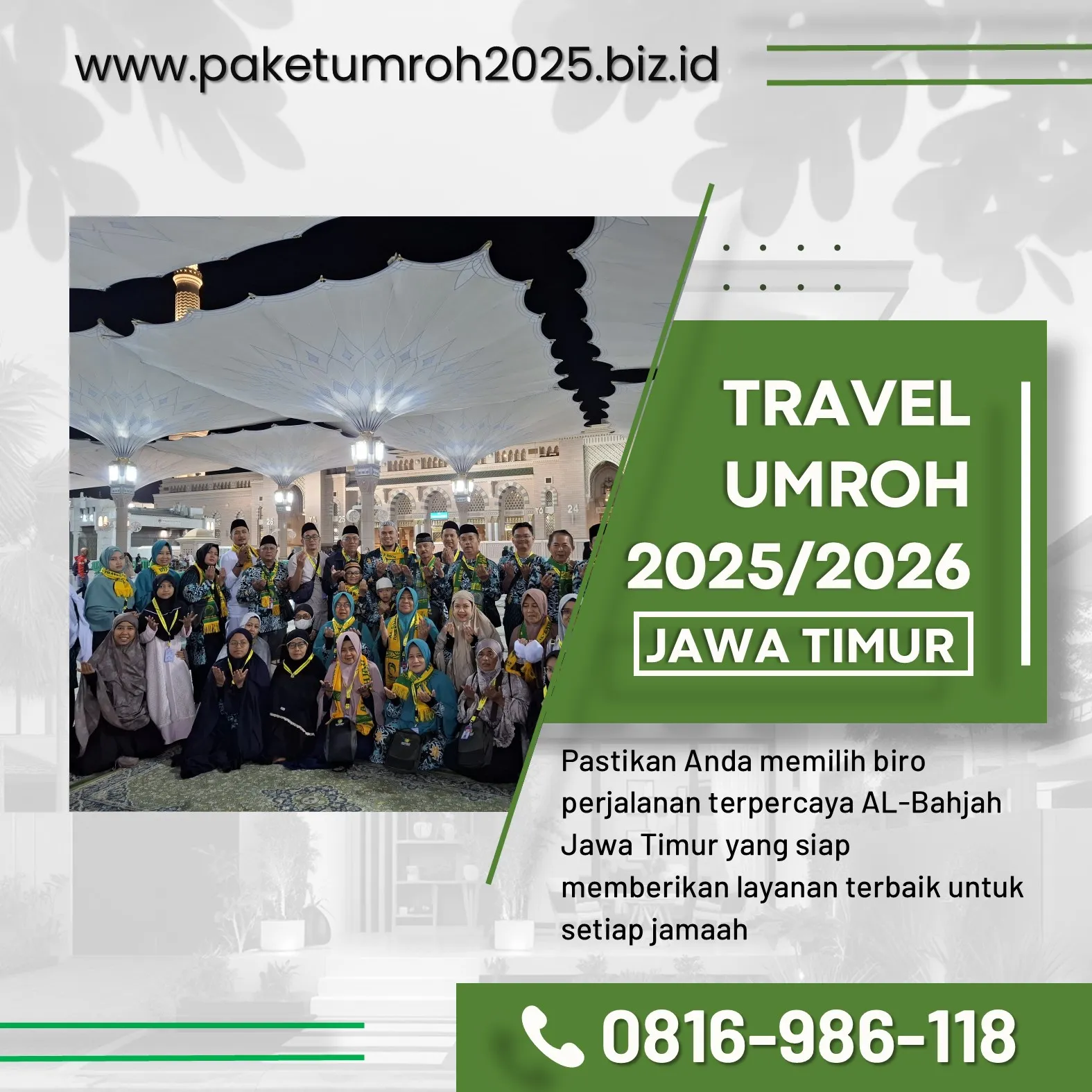 Travel Umroh Ramadhan 2025 Tulangan Sidoarjo AL Bahjah
