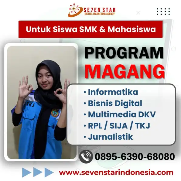 WA 0895-6390-68080, Lowongan PKL Jurusan Multimedia DKV di Kediri