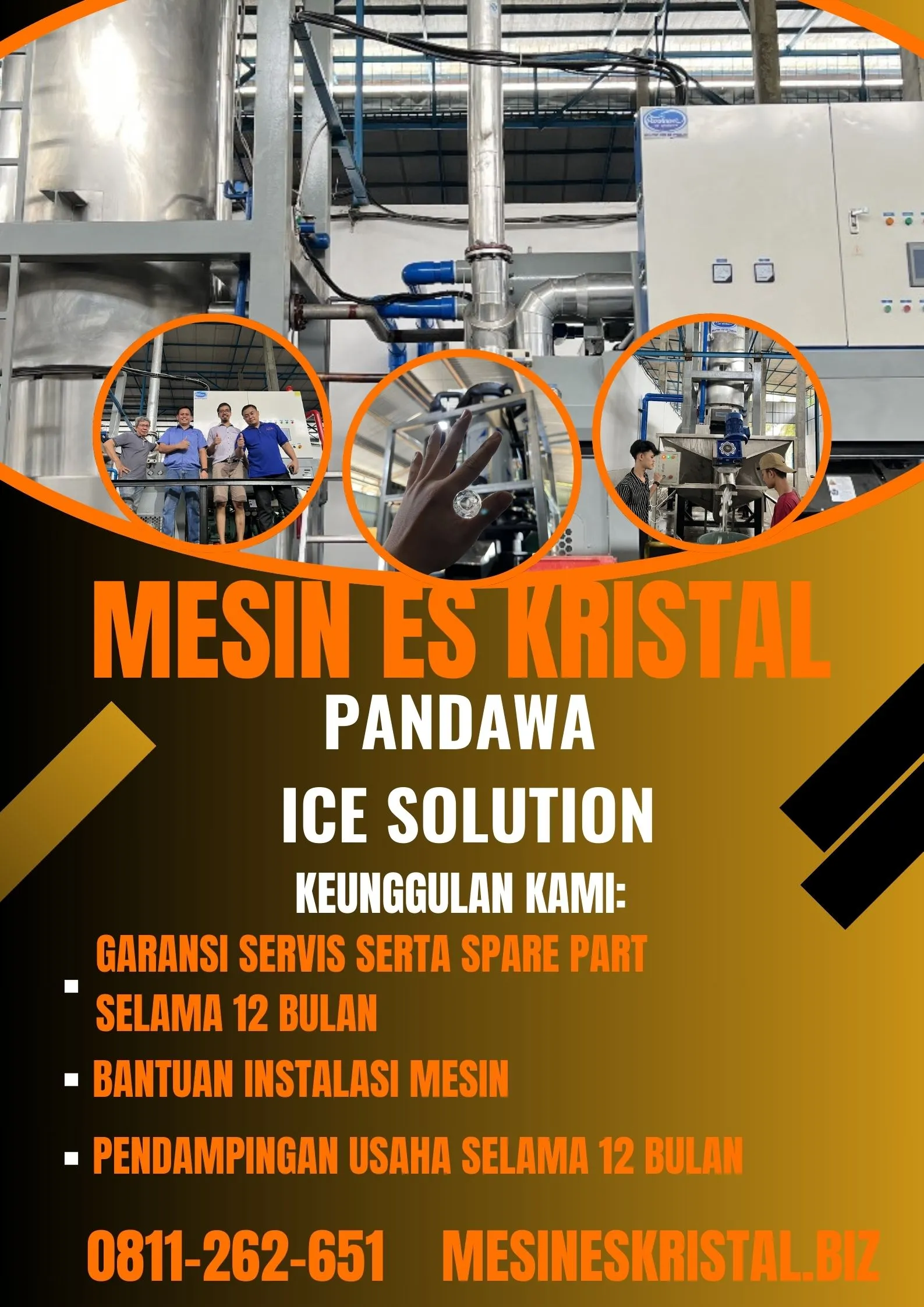 BISNIS MESIN ES, Maluku, Kab. Buru