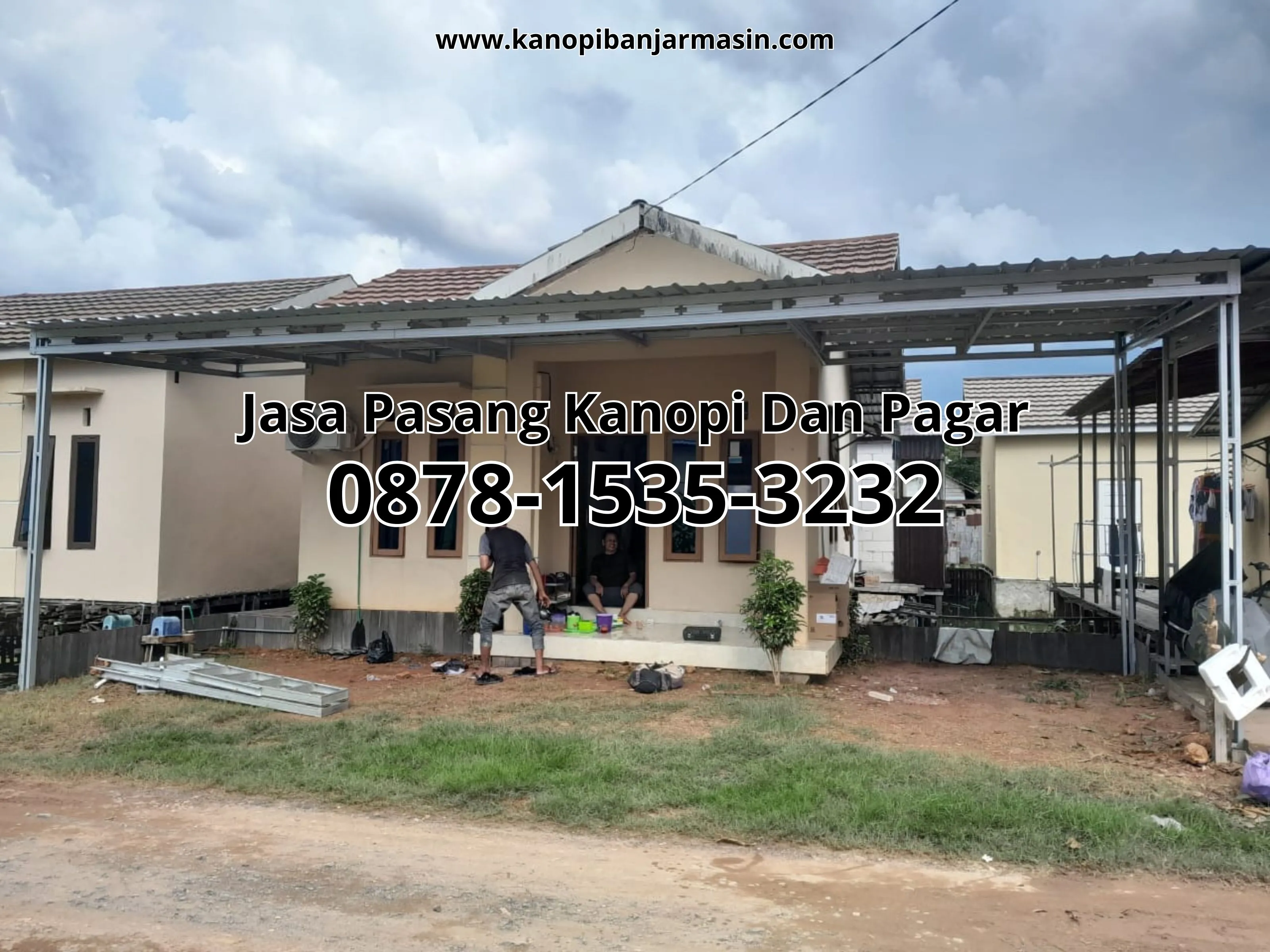 (TERMURAH), jasa pasang kanopi baja ringan Kota Banjar Baru