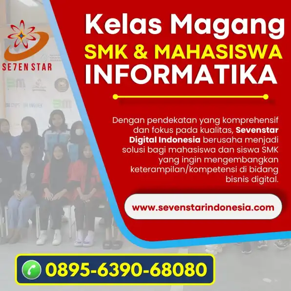 WA 0895-6390-68080 Program Magang Multimedia DKV di Kediri