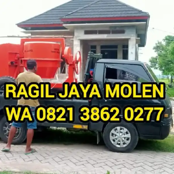 Mesin Molen Cor Beton Bantar Gebang 0821-3862-0277 Ragil Jaya