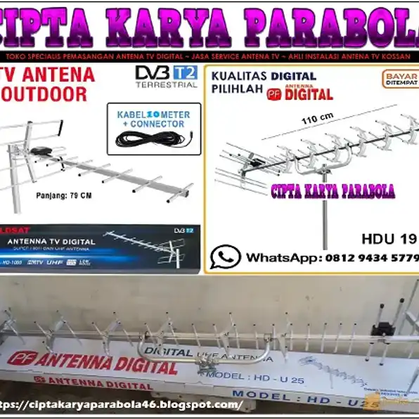 Teknisi Antena TV Terdekat ~ Toko Pasang Antena TV LCD / LED Digital ^ Jasa Service Antena TV Di Bekasi Jaya - Bekasi