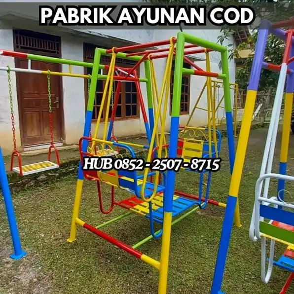 Hub 0852-2507-8715 STOK READY !! ayunan besi hollow Dan produsen playground Kec Dayeuhluhur Cilacap Bayar COD Free Ongkir