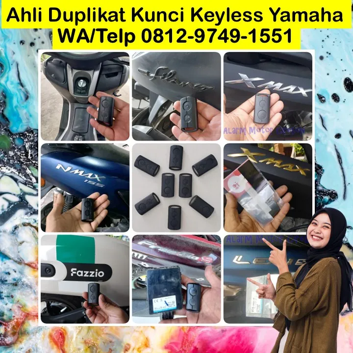 0812-9749-1551Duplikat Keyless Yamaha Nmax Xmax Aerox Lexi Freego Indramayu