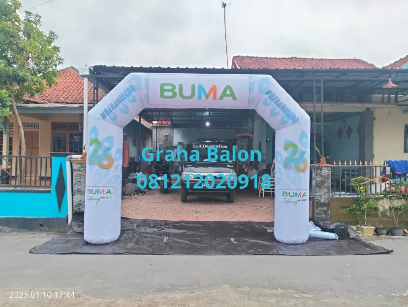 Jual Balon Start Finish atau Balon Gate Kalimantan Selatan. Hub 081212020918