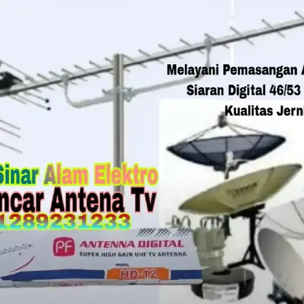 Pusat Ahli Pasang Antena TV Digital Cipocok Jaya, Serang Banten