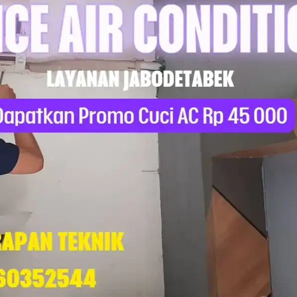 Service AC Pisangan Baru Call / Wa 082260352544 Promo Rp 45 000