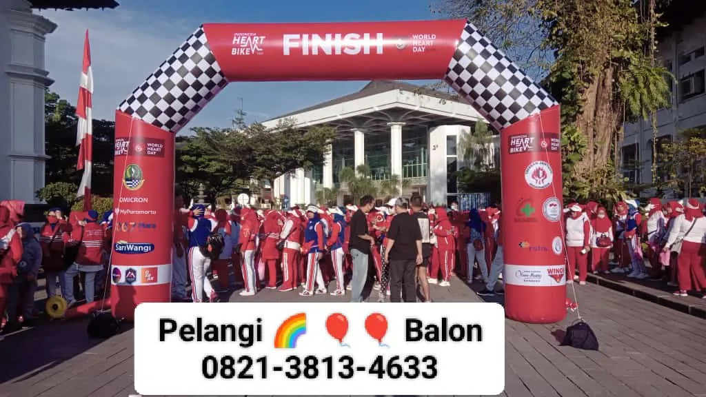 Jual Sewa Balon Gate Gapura Star Finish Semarang