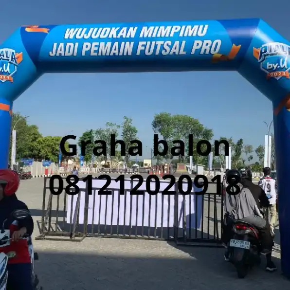 Jual Balon Gate / Balon Start Finish Kota Bekasi. Hub 081212020918