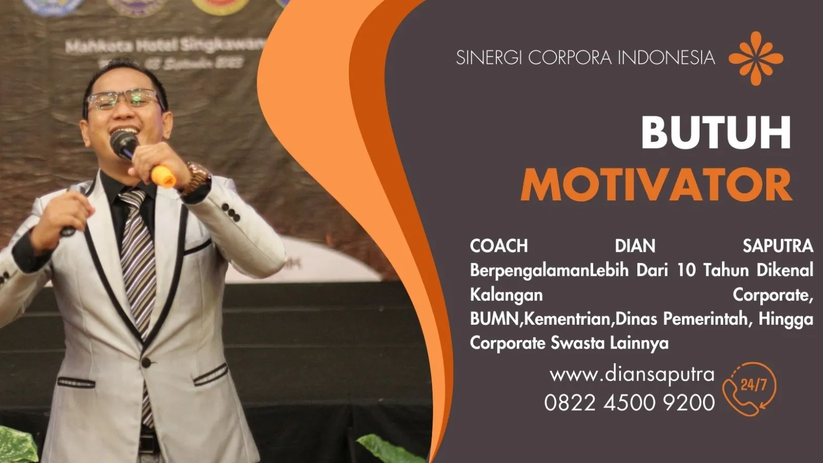 Motivator Palu , Terpercaya & Solutif, Dian Saputra