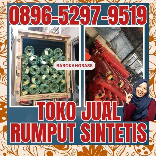 0896-5297-9519 (Bu Diana), Toko Rumput Sintetis Palangkaraya Timpah