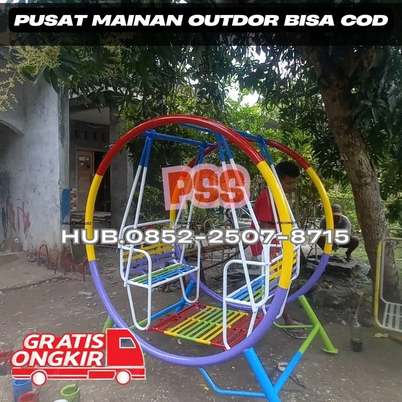 Contoh Ayunan Besi Custom Dan Perosotan Anak Kec Denpasar Timur Denpasar