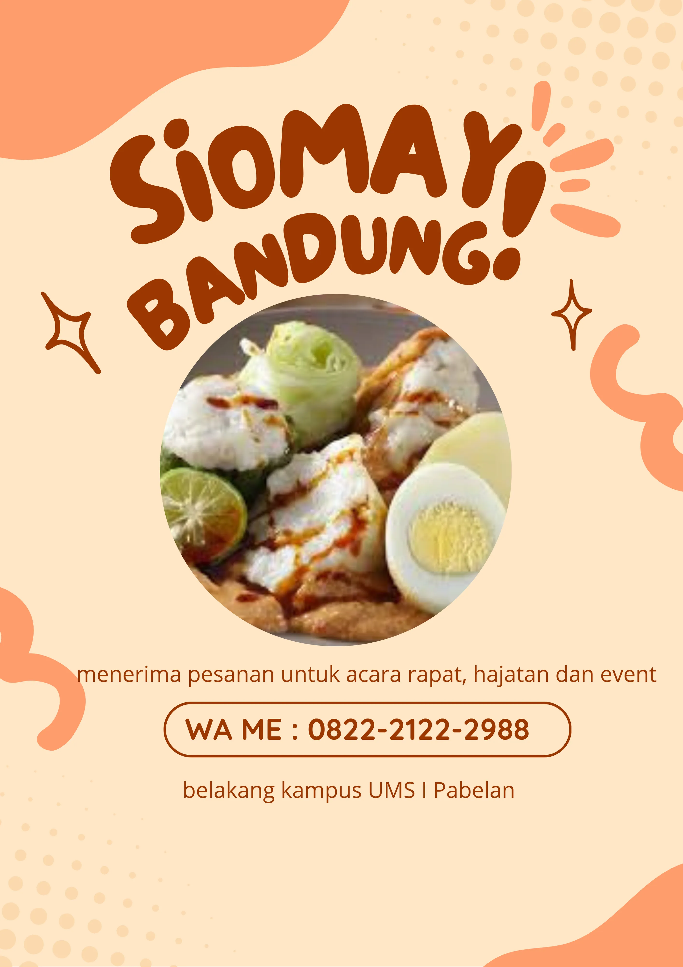 TERENAK! WA:0822-2122-2988 Siomay Bandung Terenak ke Sragen