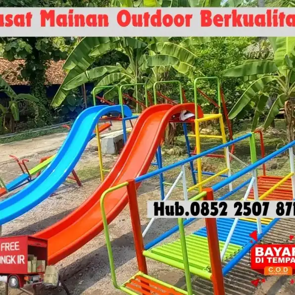 Hub 0852-2507-8715 PRODUKSI !! Perosotan Warna Warni Dan Nama Mainan Tk Kec Kiaracondong Bandung kota Bayar COD Free Ongkir