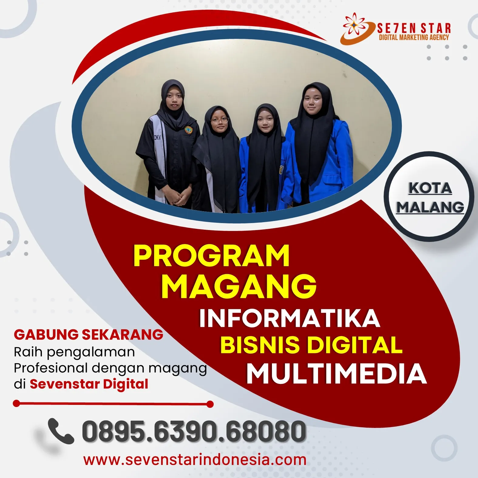 WA 0895-6390-68080 Pendaftaran PSG Jurusan Multimedia DKV di Malang
