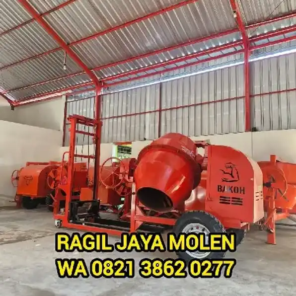 Mesin Molen cor Beton Wonogiri 0821-3862-0277 Ragil Jaya Molen