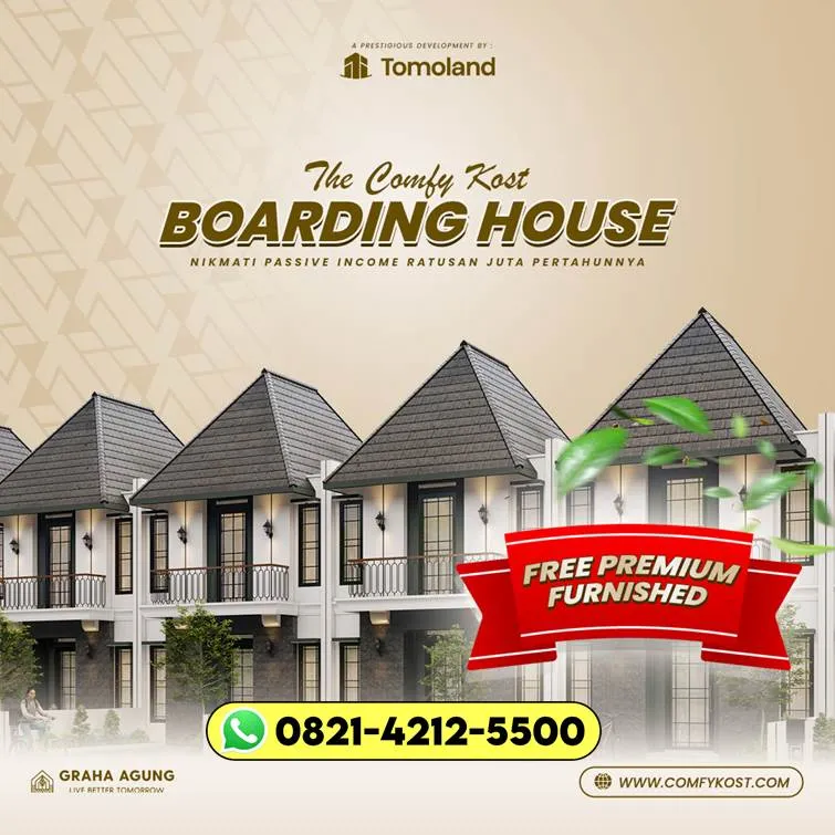 YANG TERMURAH T821-4212-5500 Jual Rumah Kost Malang Tomoland