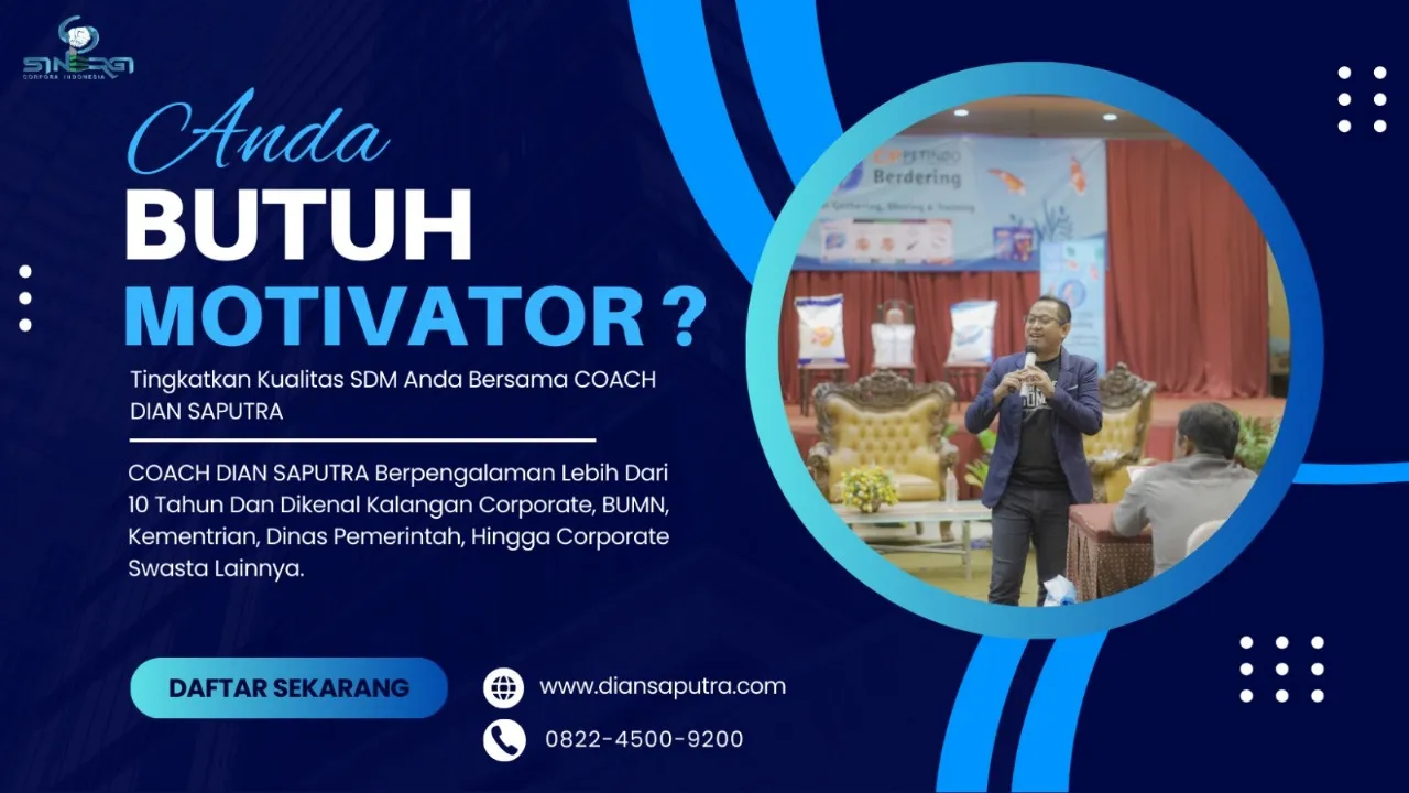 Motivator Lumajang, Terpercaya & Solutif, Dian Saputra