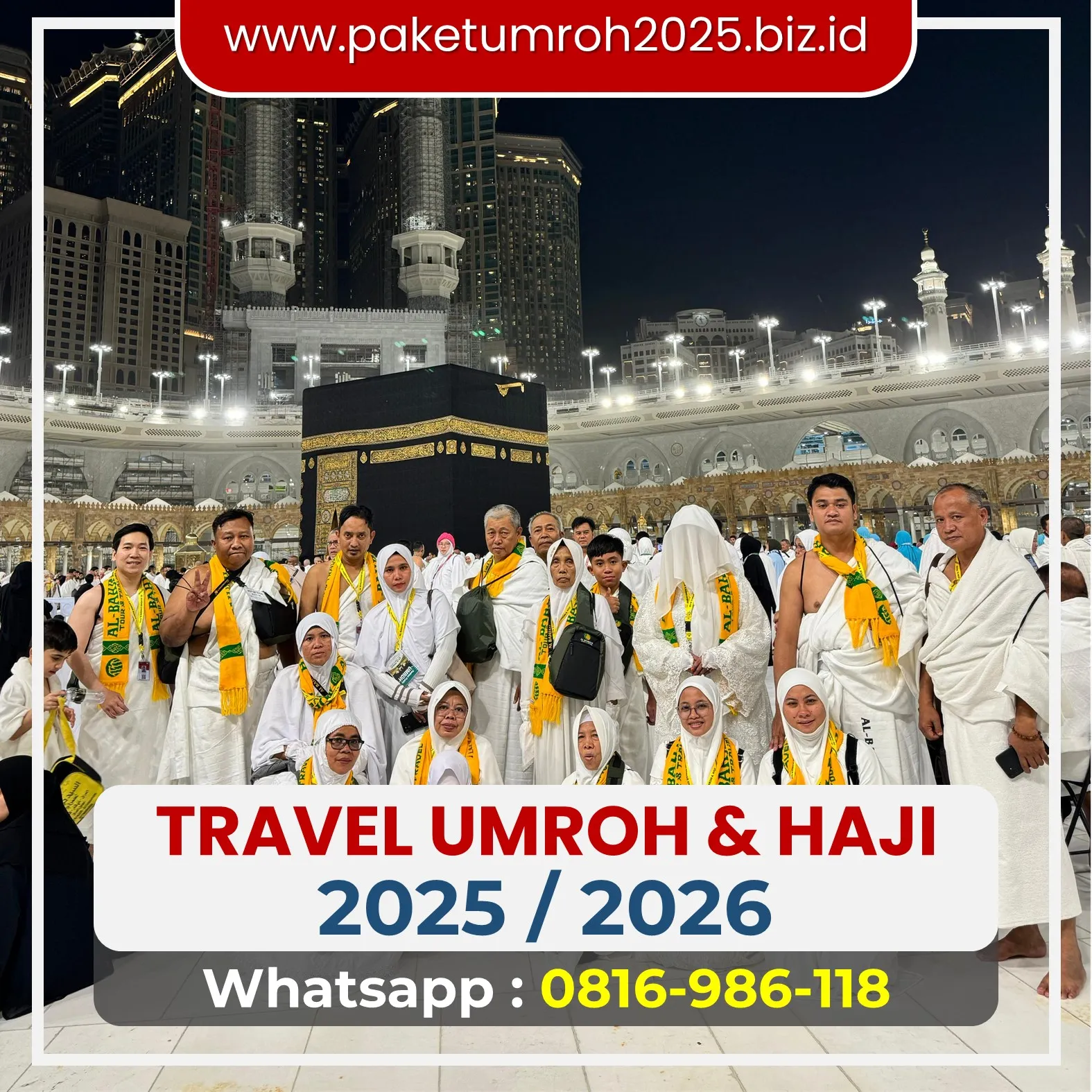 Travel Umroh VIP 2025 Lawang Malang – AL Bahjah No.1