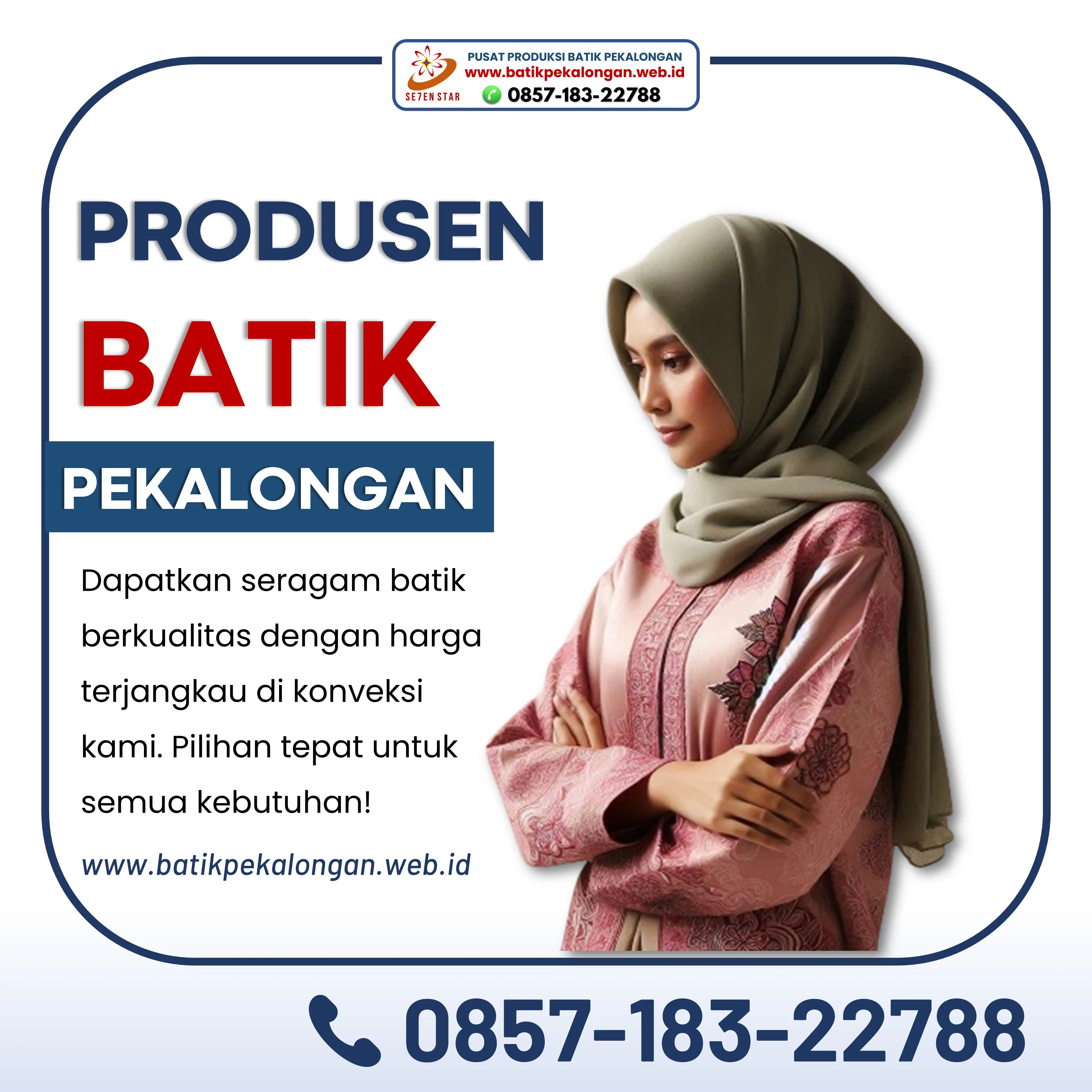 Produsen Seragam Batik Umroh 2025