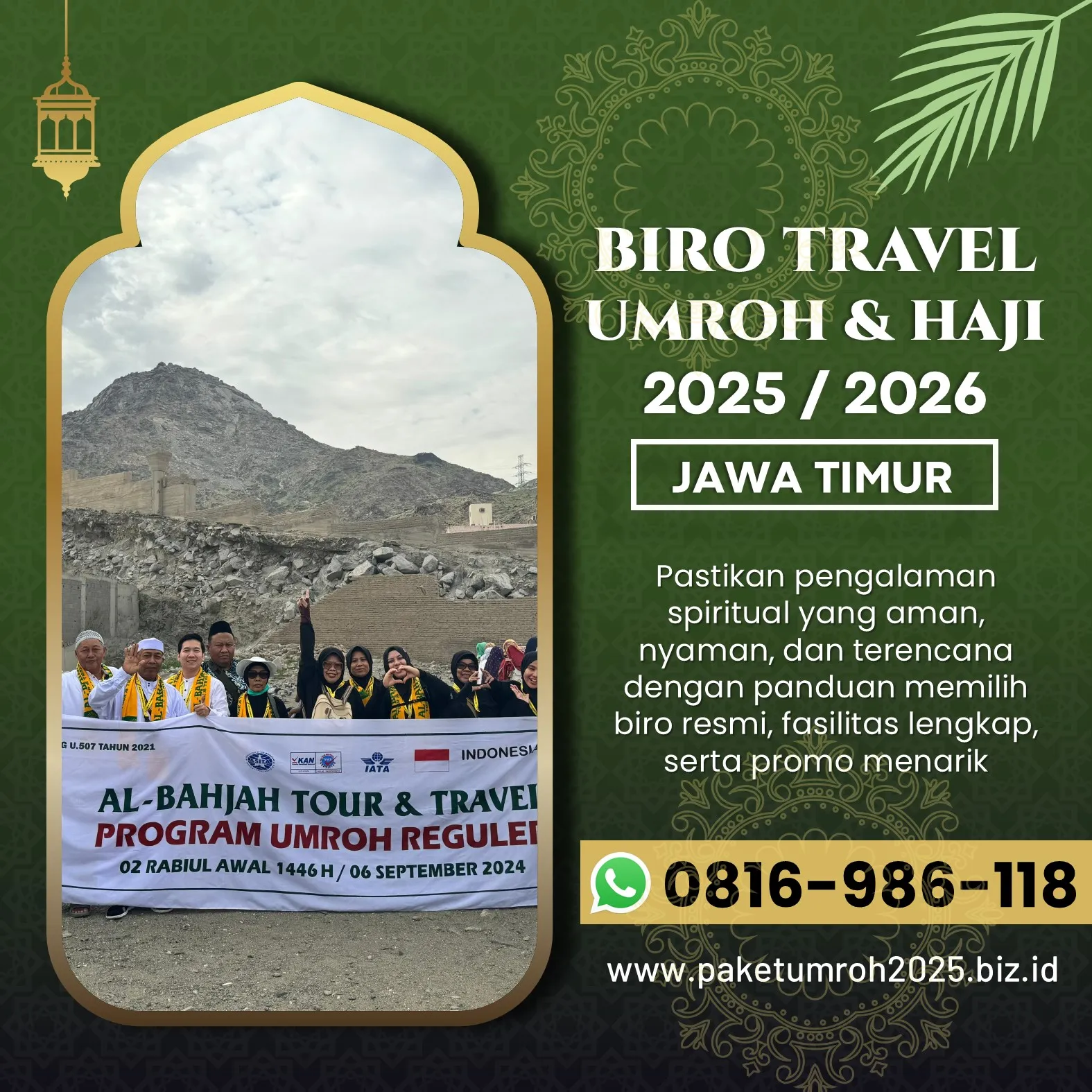 Travel Umroh Kademangan Blitar AL Bahjah