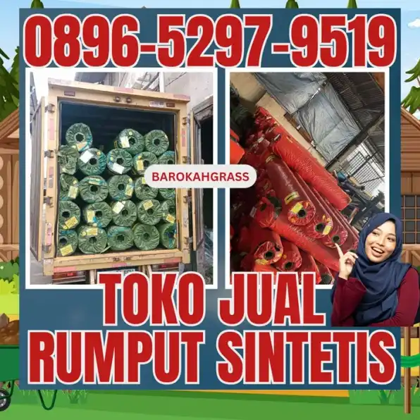 0896-5297-9519 (Bu Diana), Harga Rumput Sintetis Palembang Alang Alang Lebar