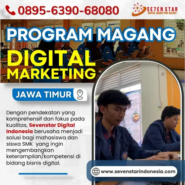 WA 0895-6390-68080, Lowongan PKL Bisnis Digital di Kediri yang Terbaru