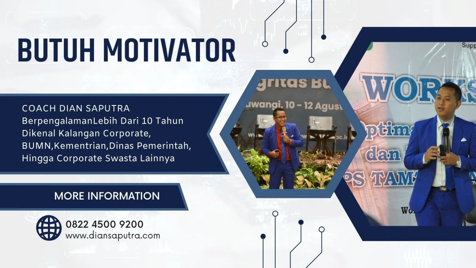 Motivator Jayapura, Terpercaya & Solutif, Dian Saputra