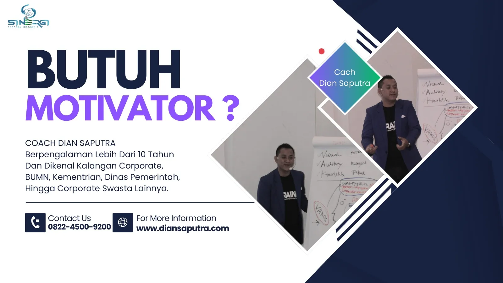 Motivator Ngawi, Terpercaya & Solutif, Dian Saputra