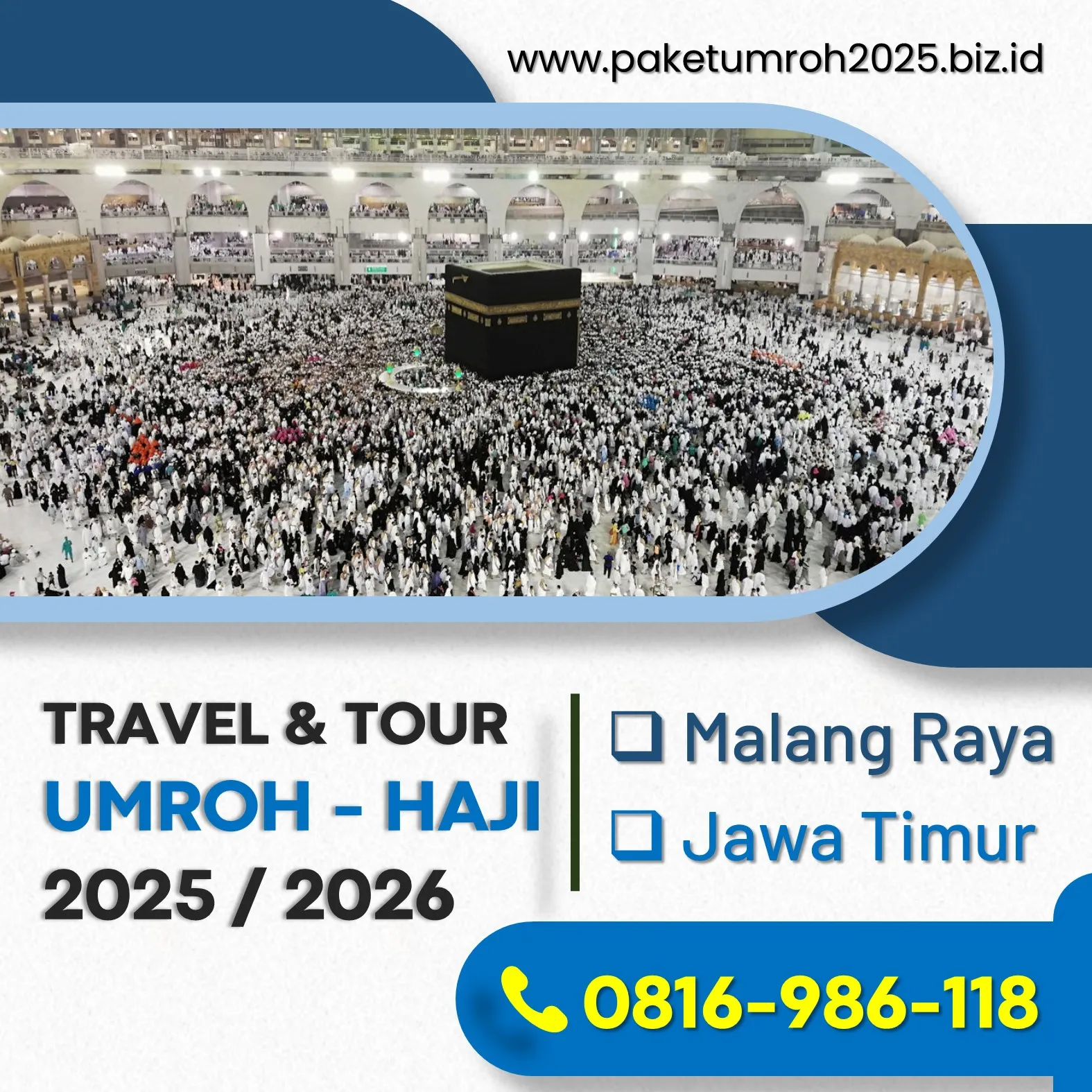 Travel Umroh 2025 Wonoayu Sidoarjo AL Bahjah