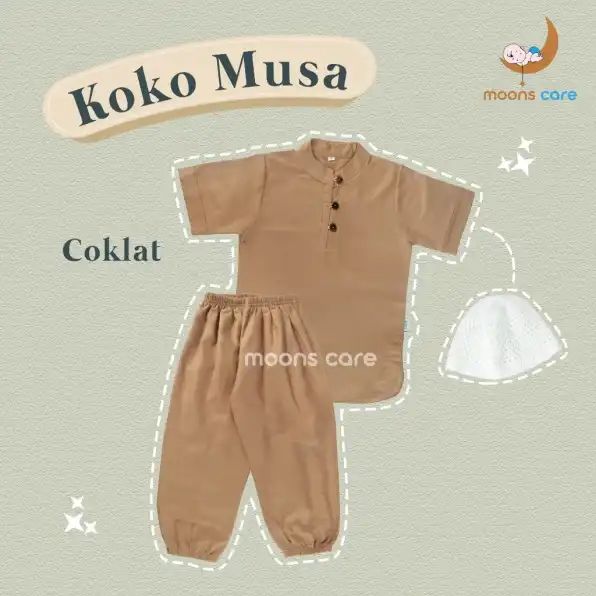 Moonscare Official !! 085269040611, Jual Baju Koko Bayi Moonscare Tanah Abang