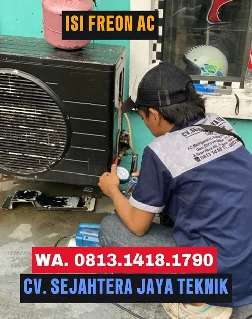 Jasa Service AC Daikin Panasonic Cirimekar, Ciawi, Kabiupaten Bogor, Terdekat - CV. Sejahtera Jaya Teknik