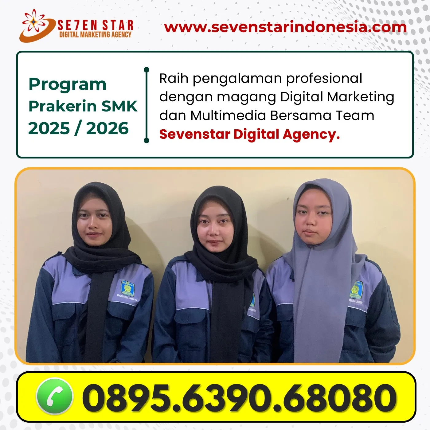 WA 0895-6390-68080, Daftar Prakerin SIJA di Malang