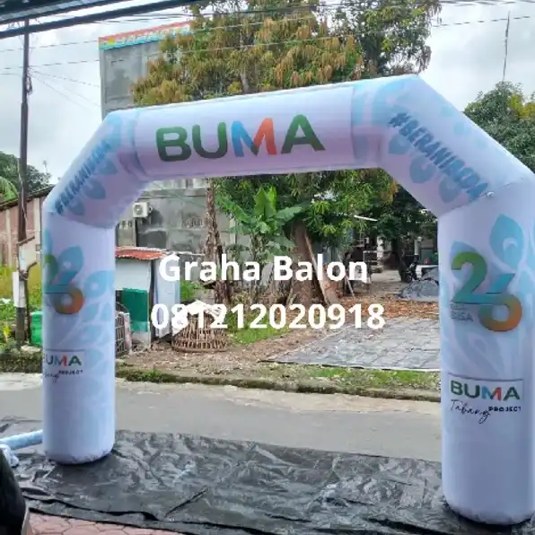 Jual Balon Gate Start Finish Kota Surakarta. Hub 081212020918